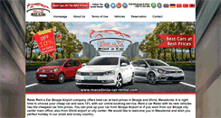 Desktop Screenshot of macedonia-car-rental.com